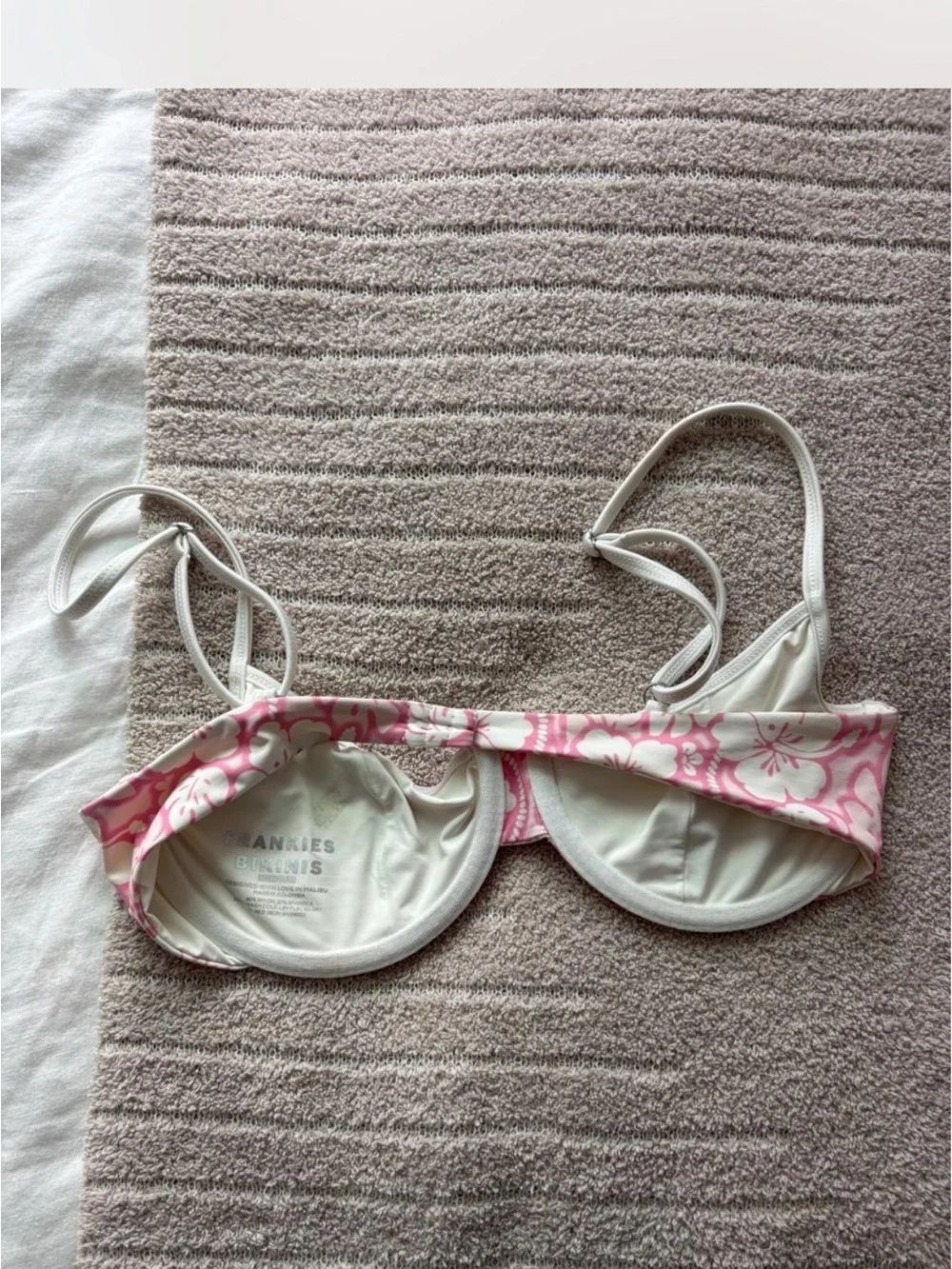 Frankie’s Bikini Floral Bikini Top
